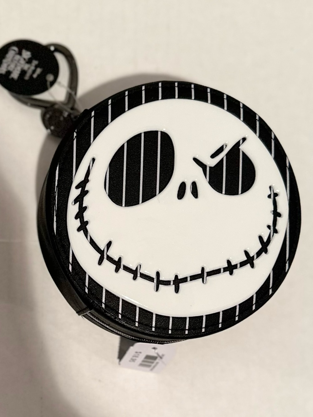 Bath & Body NWT NBC Jack Skellington & Sally Coin Purse